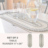 Birch Ivory Jute Braided Accessories