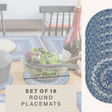 Denim Blue Braided Accessories