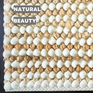 Mocha Mist Rectangular Braided Rug – Homespice.com