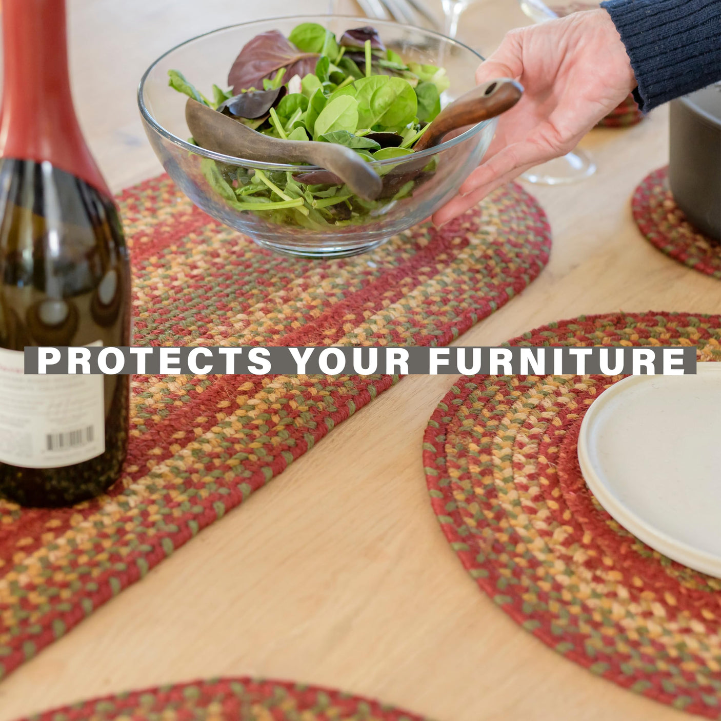 Cider Barn Red Braided Accessories