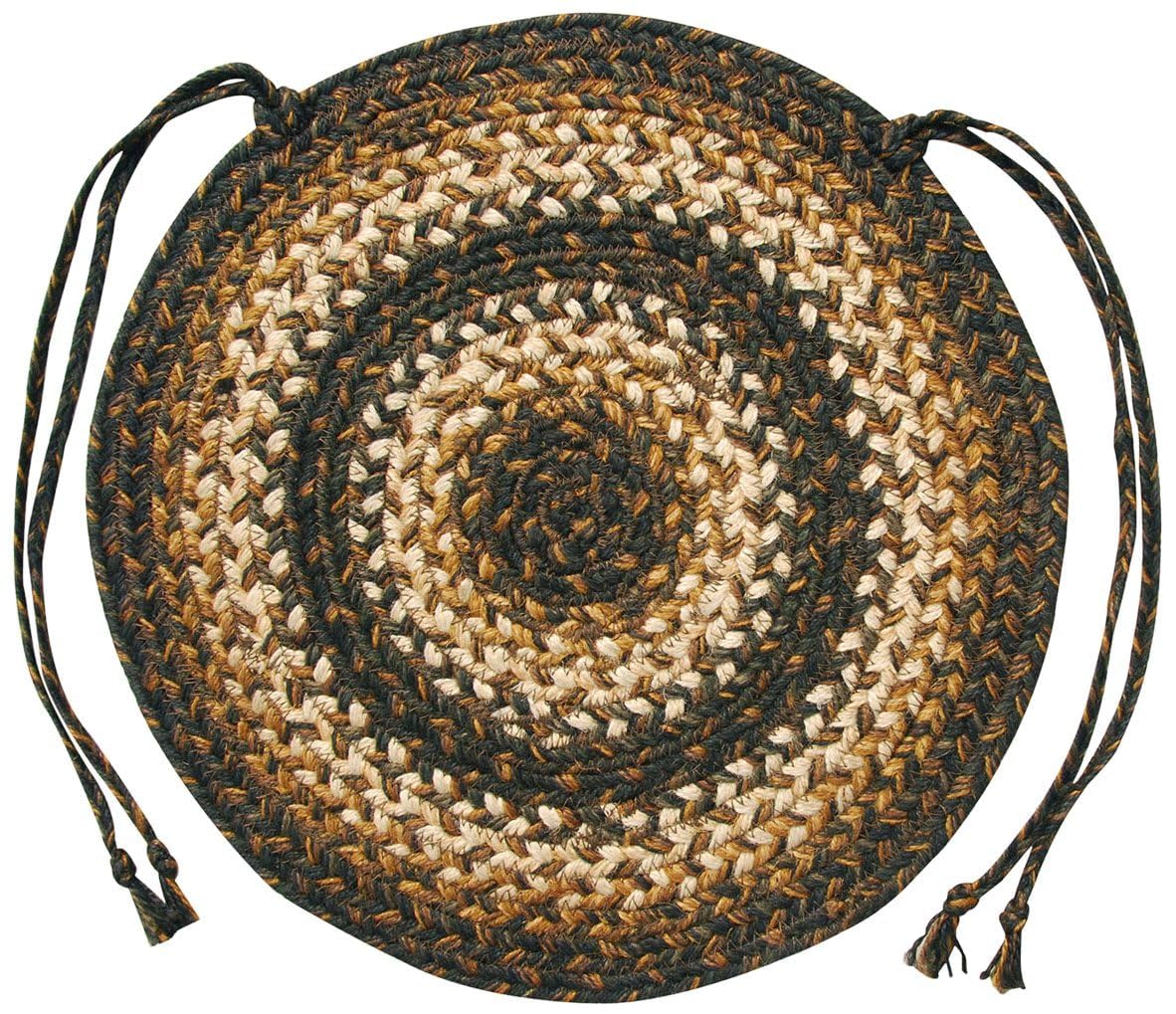 Kilimanjaro Black Jute Braided Chairpad