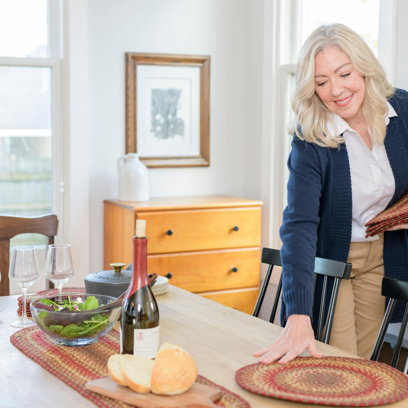 Cider Barn Red Braided Accessories