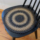 Kilimanjaro Black Jute Braided Chairpad
