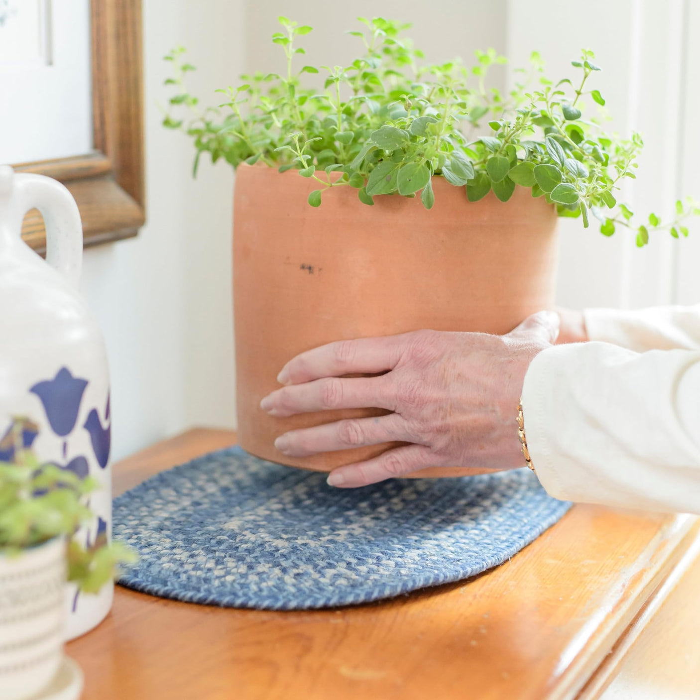 Denim Blue Braided Accessories