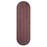 Jamestown Burgundy Jute Braided Accessories