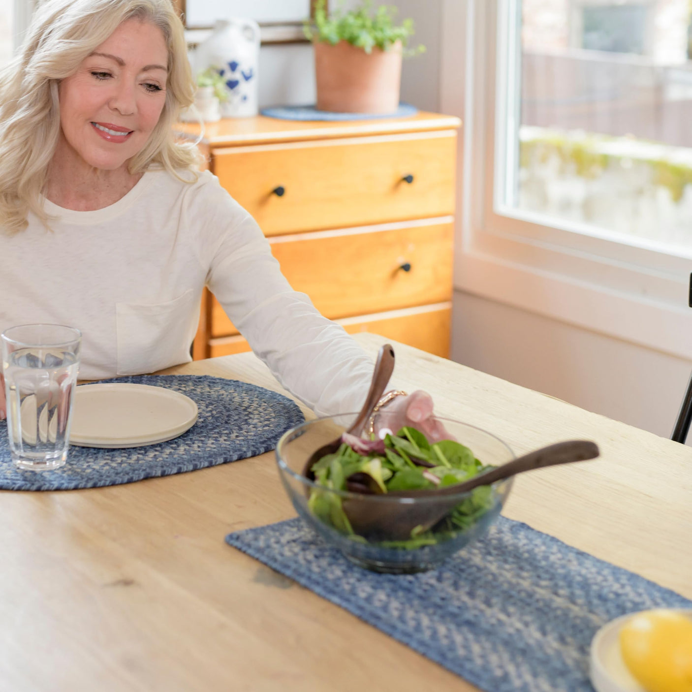 Denim Blue Braided Accessories