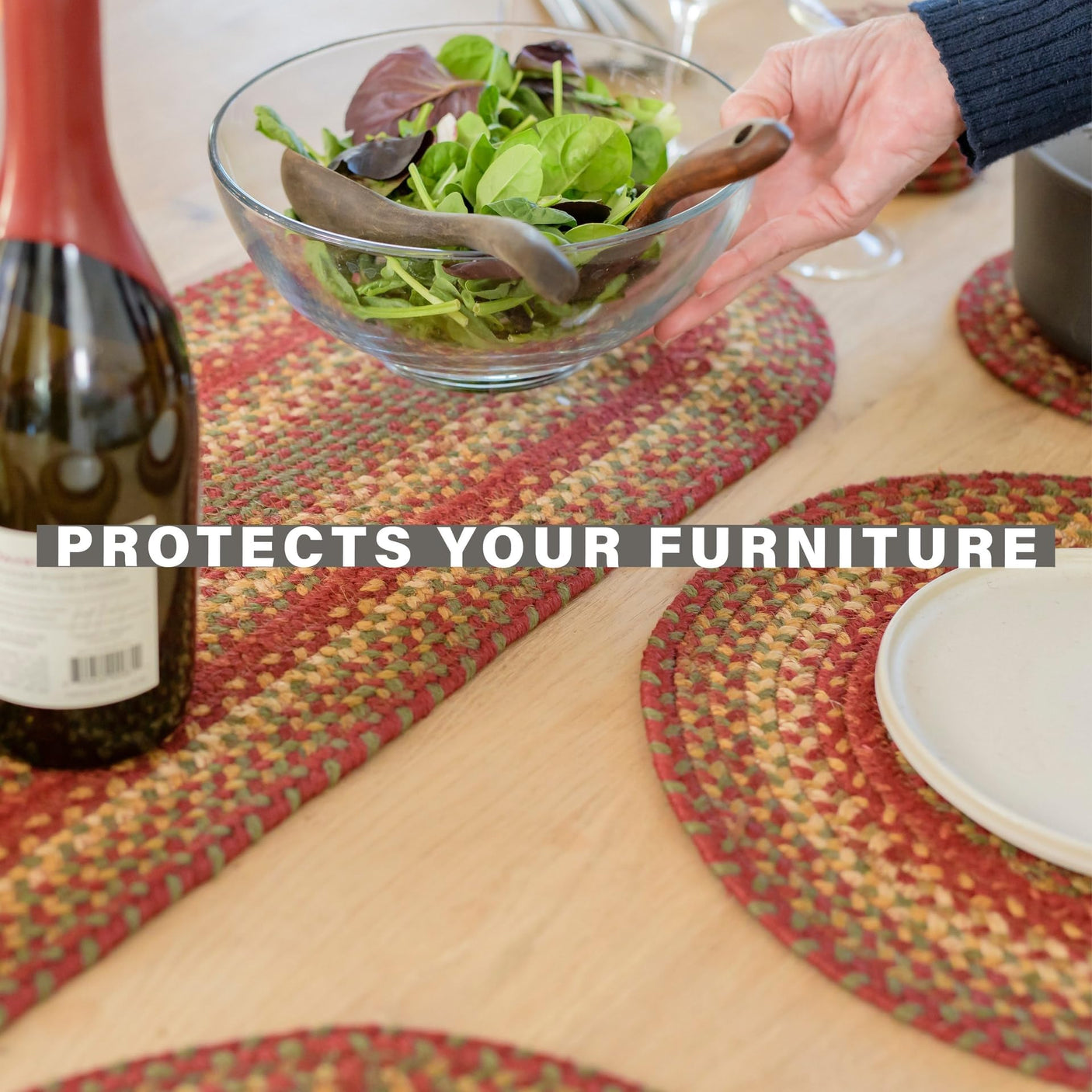 Cider Barn Red Braided Accessories