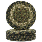 Pinecone Green Braided Accessories