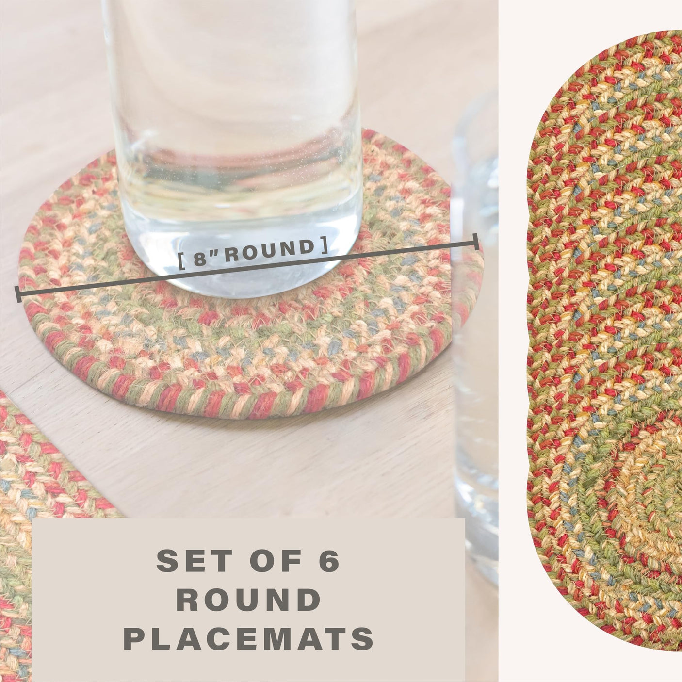 Azalea Multi Color Braided Accessories