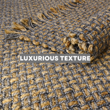River Rock Jute And Wool Farmhouse Rug