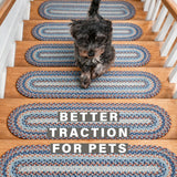 Cape Cod Blue Jute Braided Accessories