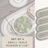 Birch Ivory Jute Braided Accessories