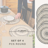 Birch Ivory Jute Braided Accessories