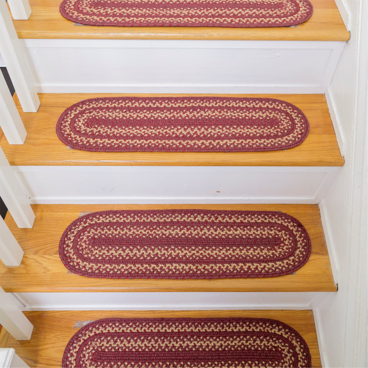 Autumn Maple Burgundy Jute Braided Accessories