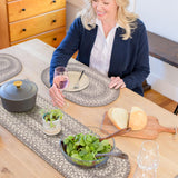 Grey Cloud Jute Braided Accessories