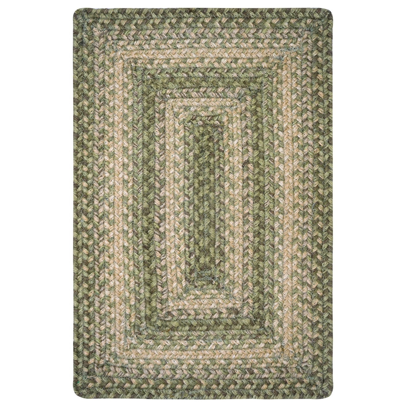 Grassland Green Jute Braided Accessories