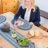 Denim Blue Braided Accessories