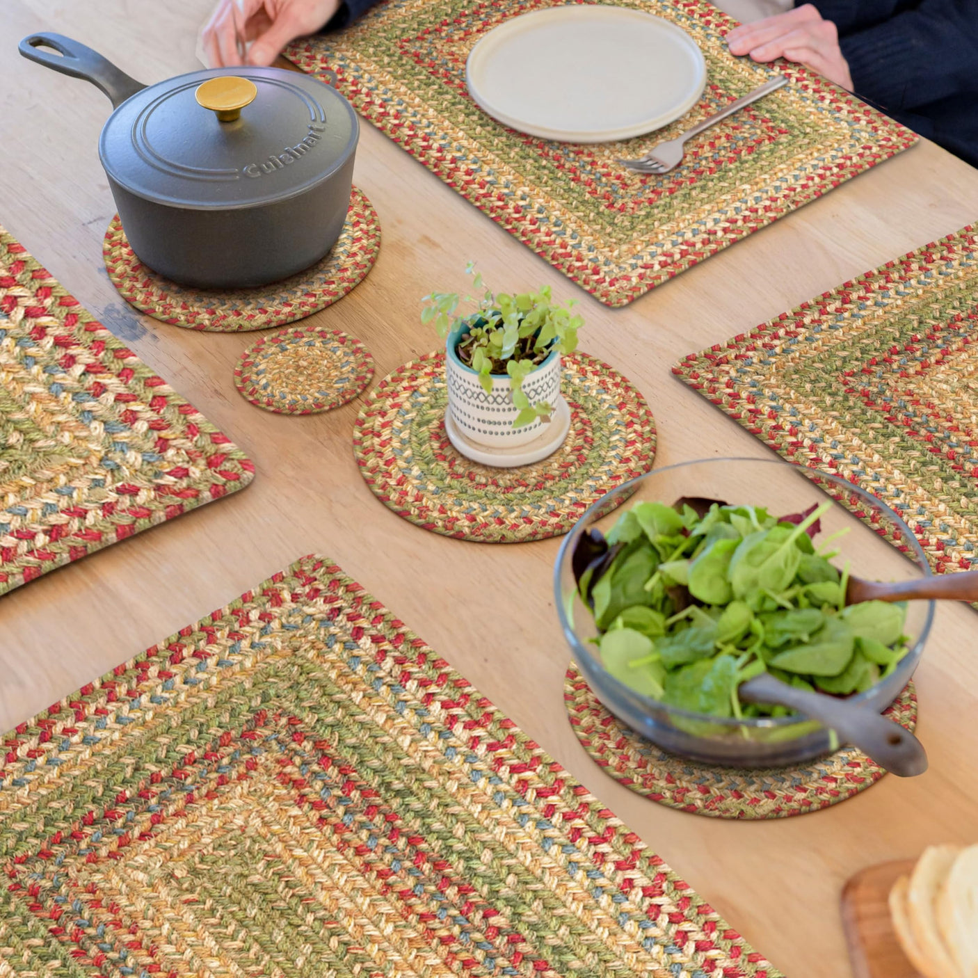 Azalea Multi Color Braided Accessories