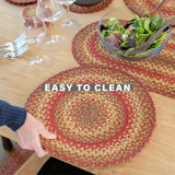 Cider Barn Red Braided Accessories