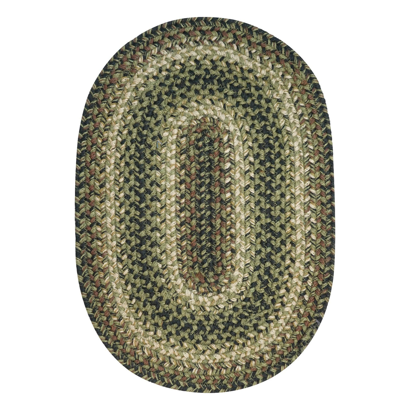 Pinecone Green Braided Accessories