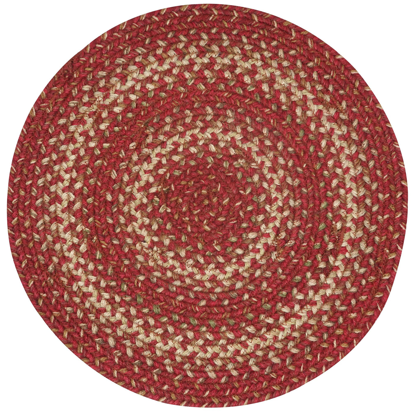 Apple Pie Red Jute Braided Accessories