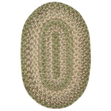 Grassland Green Jute Braided Accessories