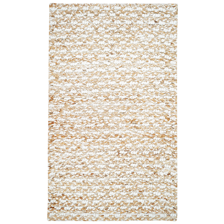 Saddleback Soft Farmhouse Rug, Handcrafted With Wool & Jute