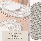 Birch Ivory Jute Braided Accessories