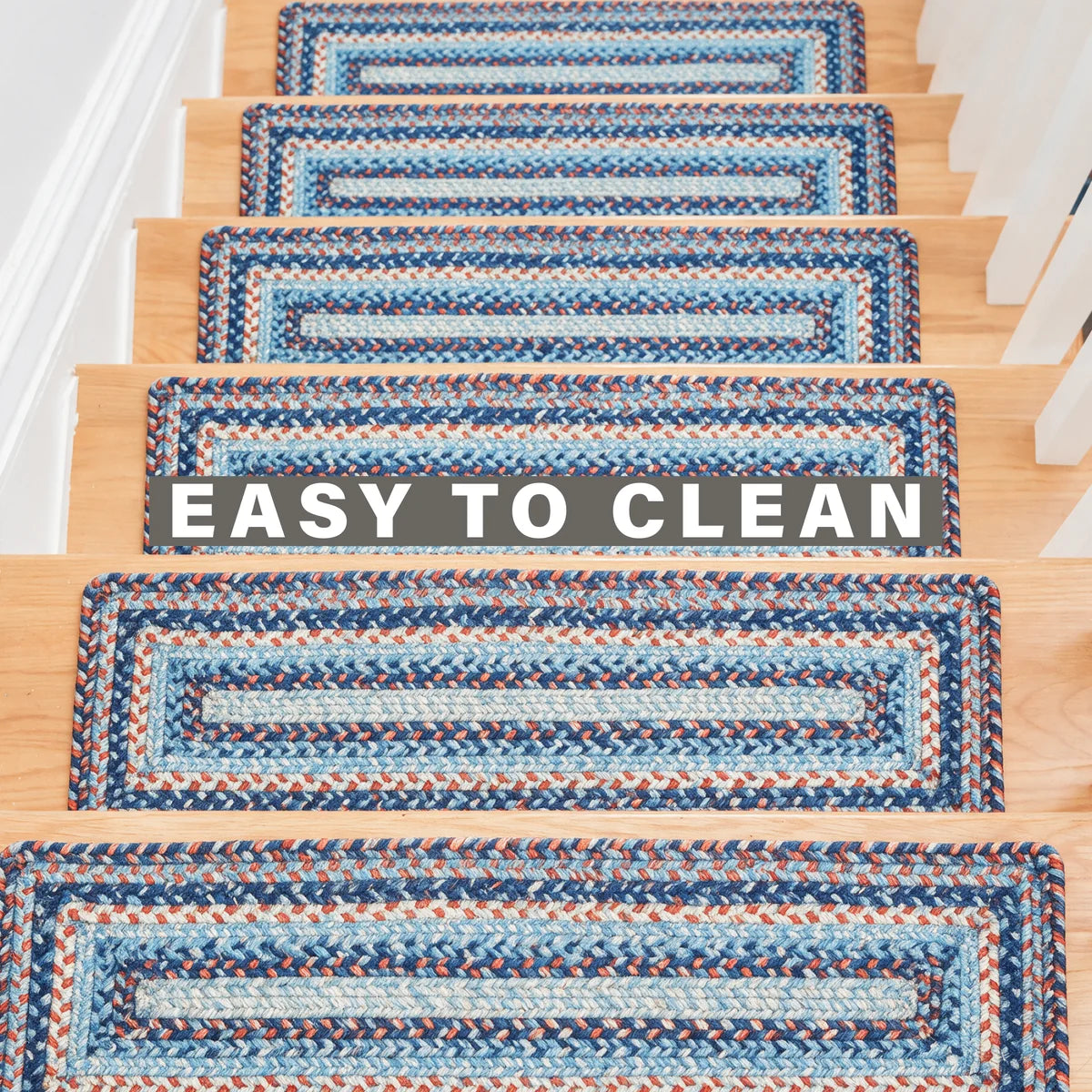 Cape Cod Blue Jute Braided Accessories