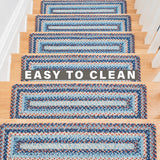 Cape Cod Blue Jute Braided Accessories