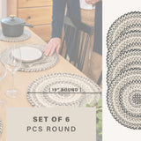 Birch Ivory Jute Braided Accessories