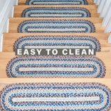 Cape Cod Blue Jute Braided Accessories