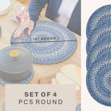 Denim Blue Braided Accessories