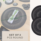 Jet Black Braided Accessories