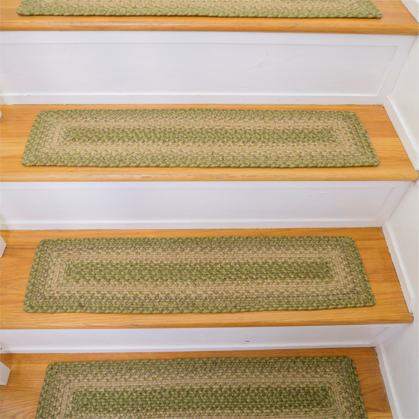 Grassland Green Jute Stair Tread