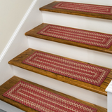 Apple Pie Red Jute Stair Tread
