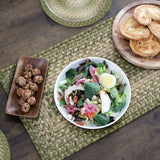 Grassland Green Jute Braided Accessories