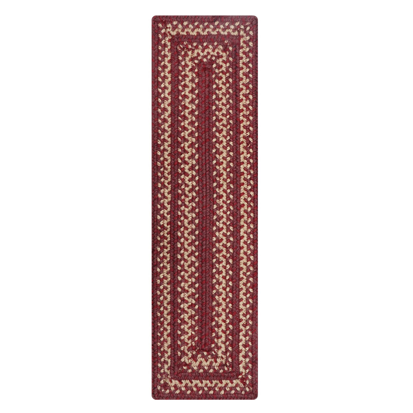 Autumn Maple Burgundy Jute Stair Tread
