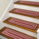 Autumn Maple Burgundy Jute Stair Tread