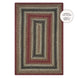 Chester Red Jute Braided Area Rugs