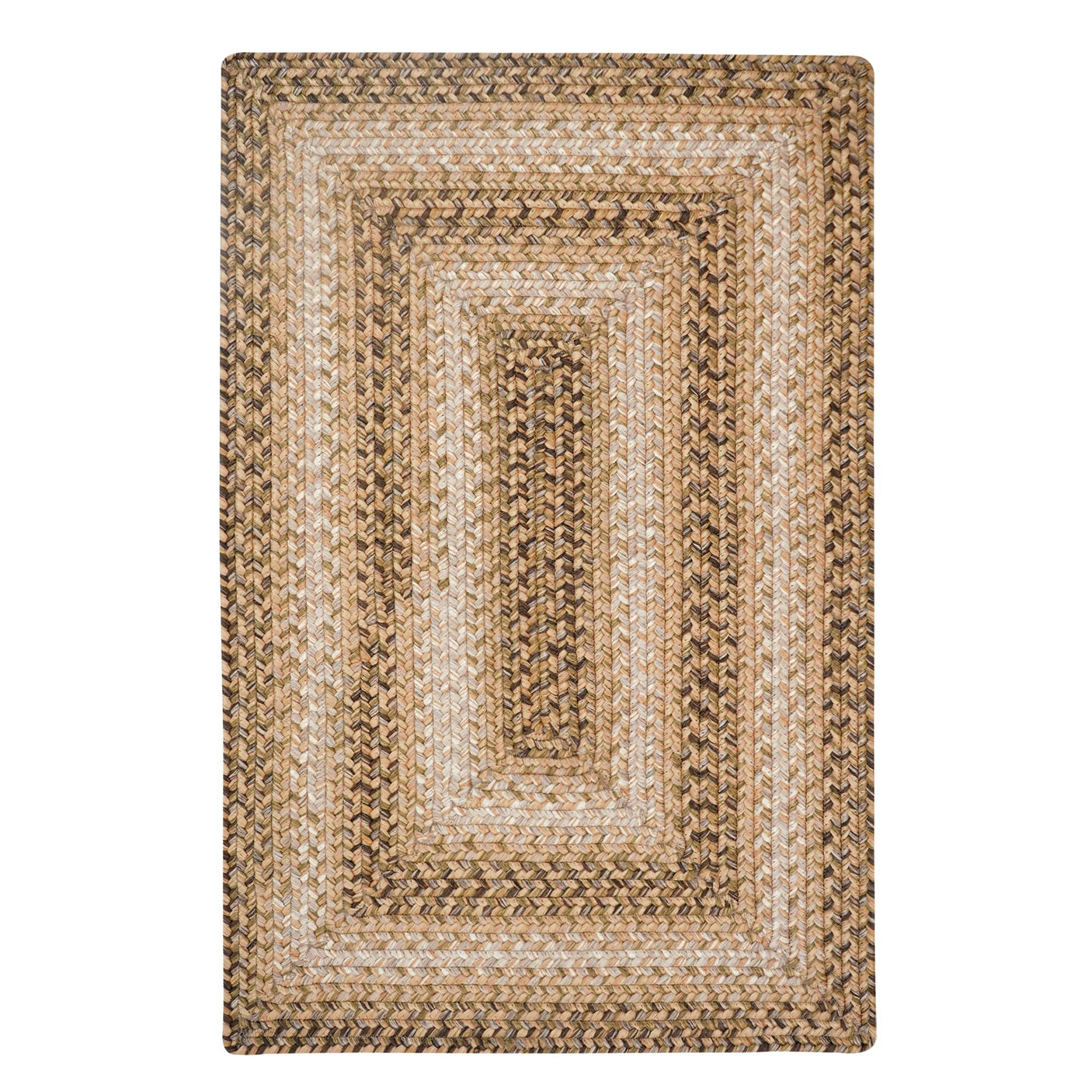 Chocolete Chip Brown Braided Ultra Durable Rugs