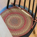 Cider Barn Red Jute Braided Chairpad