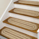 Cookie Dough Brown Jute Stair Tread