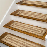Cookie Dough Brown Jute Stair Tread