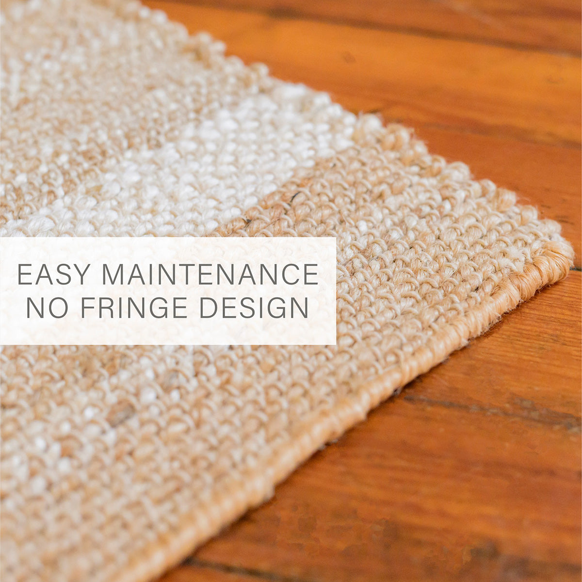 Reva Stripe Premium Jute Rug