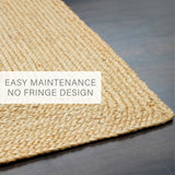 George Natural Premium Edition Handspun Jute Rug