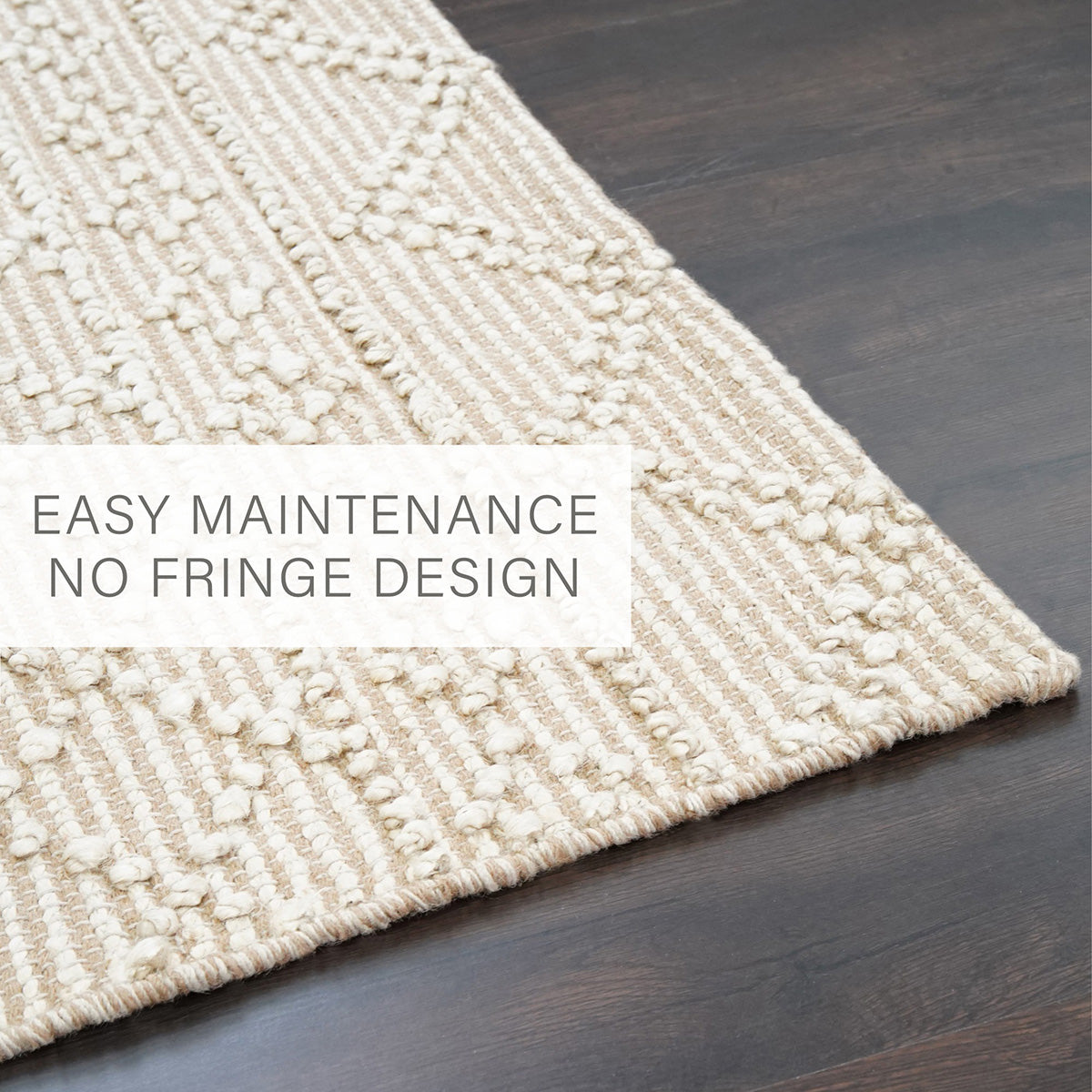 Mica Diamond Weaves Premium Jute Rug