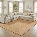 George Natural Premium Edition Handspun Jute Rug