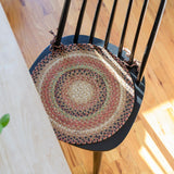 Gingerbread Brown Jute Braided Chairpad