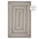 Grey Cloud Jute Braided Rugs